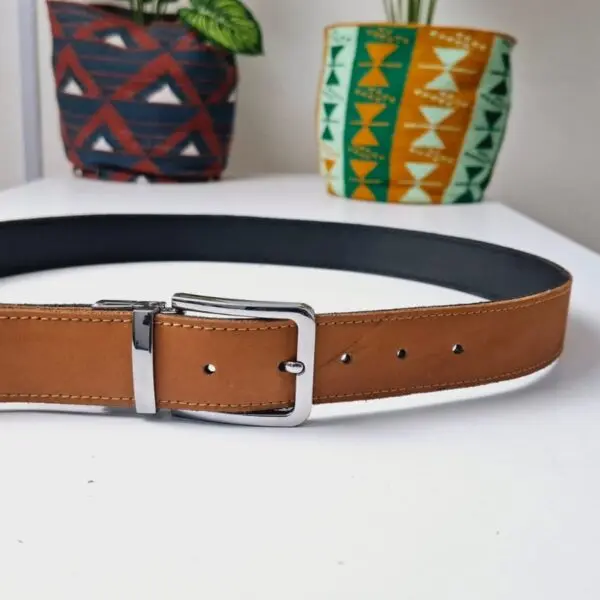 Double sided Leather Belt